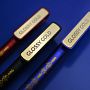 Ручка шариковая GLOSSY GOLD, черный, золотистый