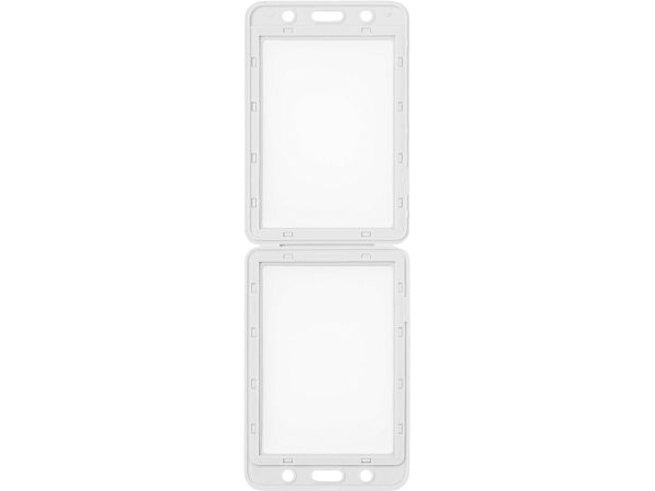 Держатель для бейджа Haven Transparent, белый