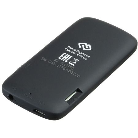 MP3 плеер Digma B4 8 ГБ черный
