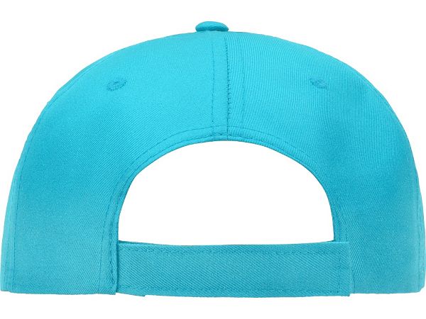 Бейсболка Poly 5-ти панельная 120 гр, лазурный