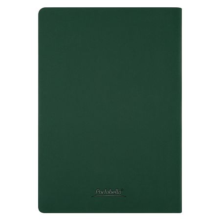 Ежедневник Latte soft touch недатированный, зеленый