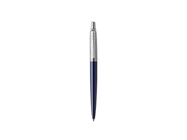 Шариковая ручка Parker Jotter Essential, Royal Blue CT, стержень: M, цвет чернил : blue или black