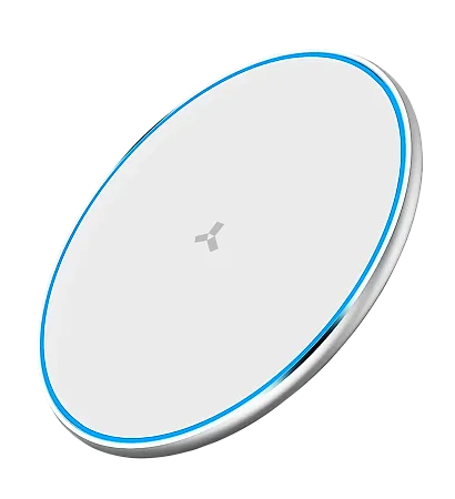 Беспроводное зарядное устройство ACCESSTYLE STONE 15W,  белый, белый