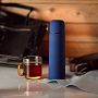 Термос вакуумный "Flask",500 мл., синий