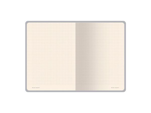 Бизнес тетрадь А5 Megapolis flex 60 л. soft touch клетка, морская волна