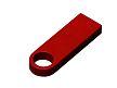 USB 2.0-флешка на 128 Гб с мини чипом и круглым отверстием, красный