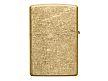 Зажигалка ZIPPO Classic с покрытием Tumbled Brass, латунь/сталь, золотистая, матовая, 38x13x57 мм