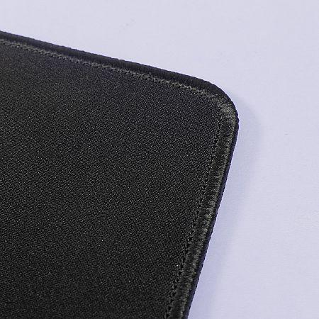 Коврик для мыши GLIDE S, 26*21*0,3см, прошитый край, черный, черный