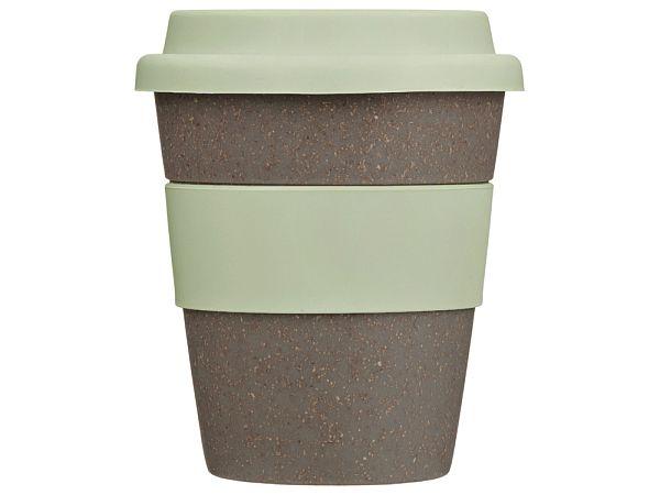 Стакан с силиконовой крышкой Cafe, olive