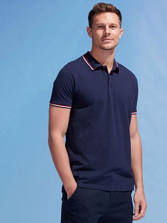Рубашка поло мужская Prestige Men, ярко-синяя