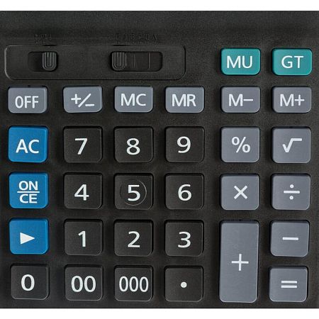 Калькулятор настольный Attache 14-разрядный черный 190x145x45 мм